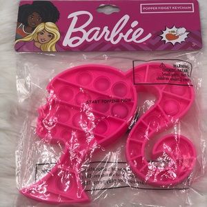 Barbie Pop-it Fidget Anti-Stress Keychain